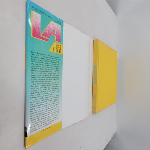 Vintage “L.A. Lost & Found” 1987 Hardcover Sam Hall Kaplan Architecture Book - Picture 4 of 15